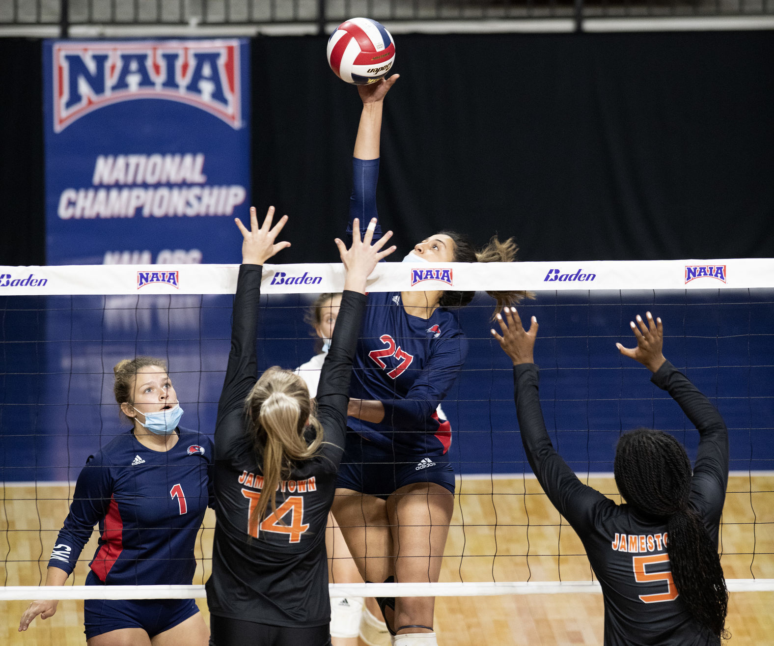 Jamestown vs Viterbo NAIA Volleyball